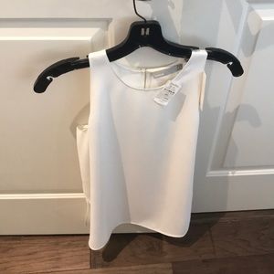 White Vince tank top